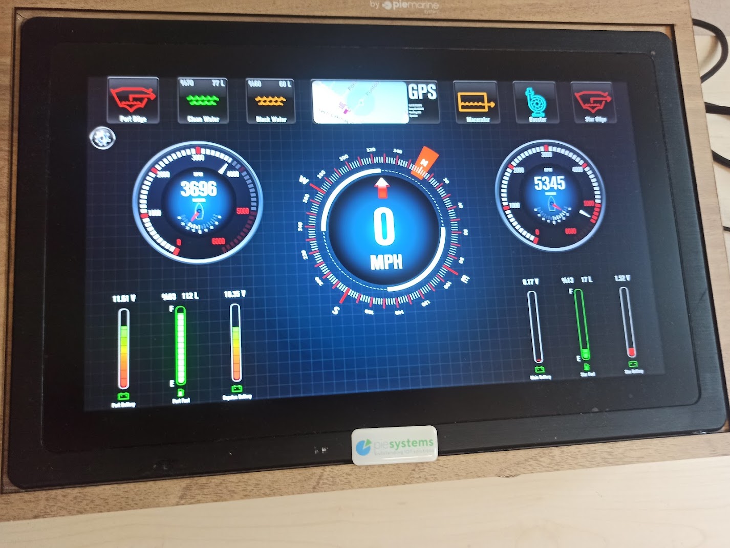 Yacht Display Screen